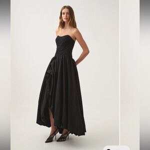 🎄NWT Aje. Spatial Maxi Dress Black